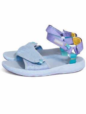 Merrell Comfort Walking Sandals Gray Adjustable Outdoor Travel Women Size 10